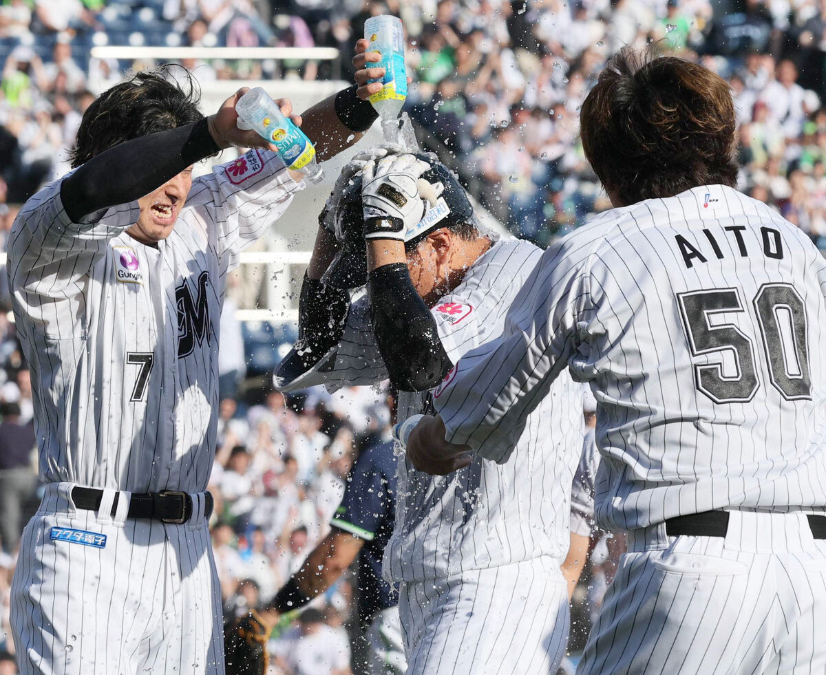 セパ最下位対決救ったヒーローと父の約束 ロッテ・山本がプロ初