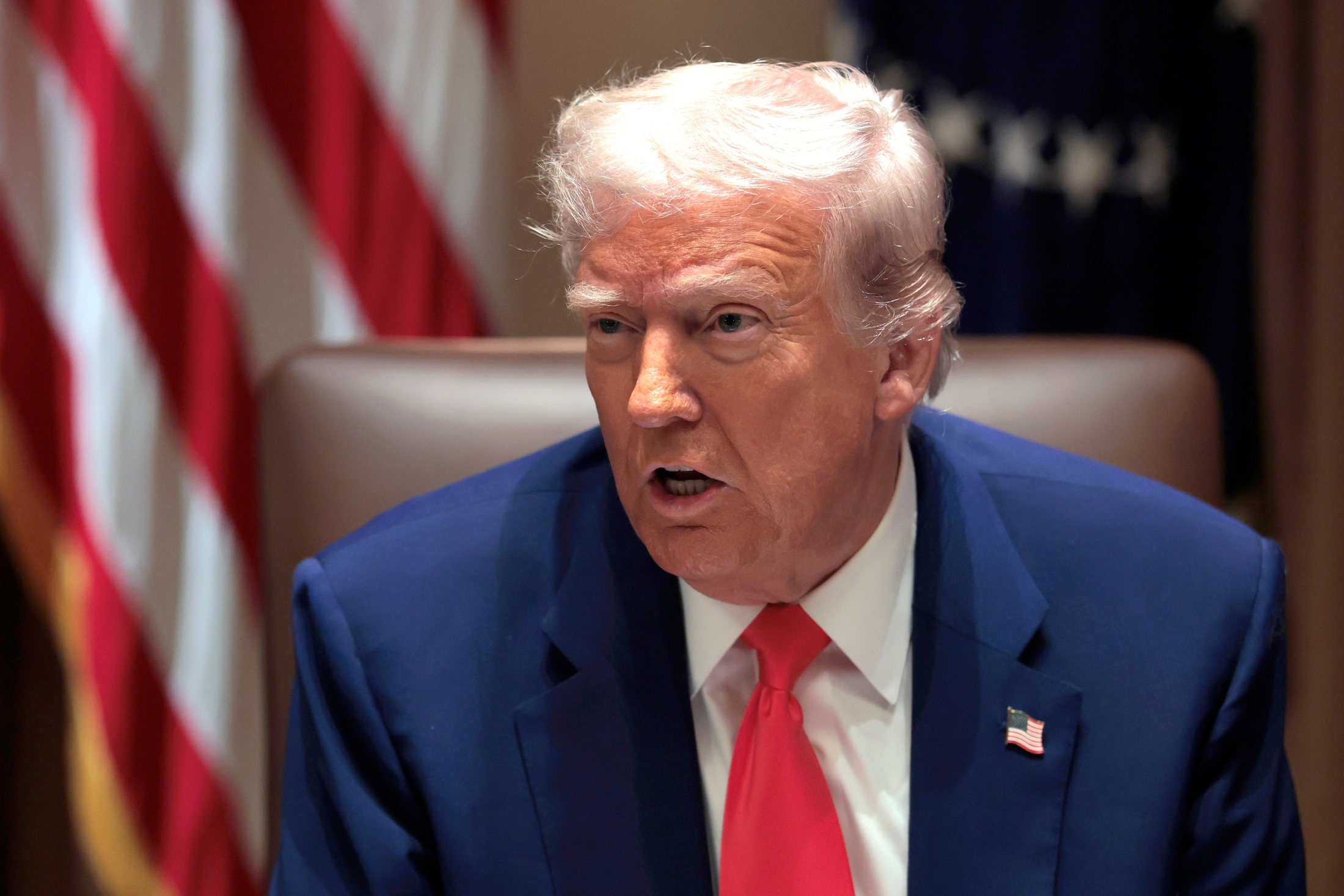 米中貿易摩擦の原因となった関税政策を進めたドナルド・トランプ米大統領