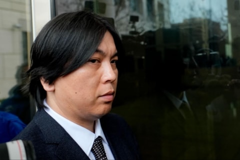 水原一平氏の肖像写真。米国連邦刑務所に収監された元通訳