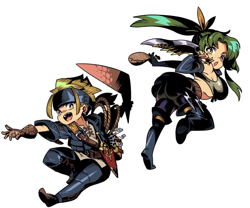 スイッチ向け2DハクスラRPG『モンカルファンタ～勇者と水晶の
