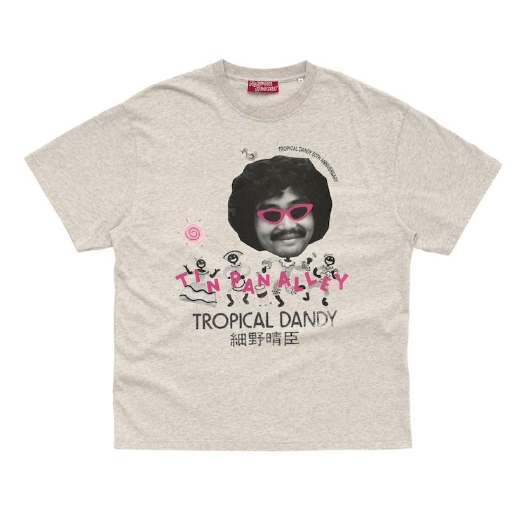 細野晴臣50周年記念 トロピカル・ダンディー Tシャツ ・トートバッグセット 細野晴臣「TROPICAL DANDY」リイシュー記念ポップアップを幡ヶ谷