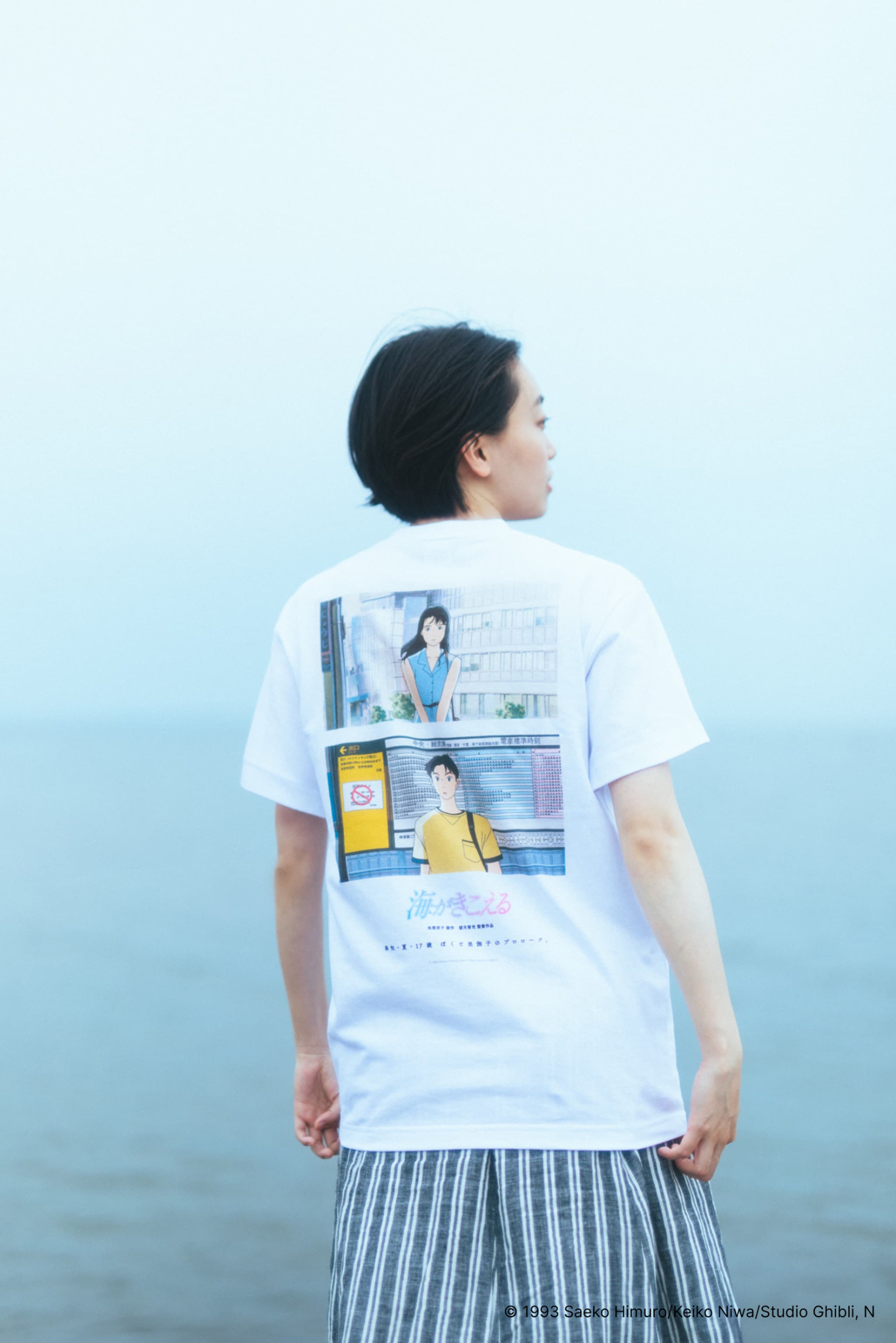 海がきこえる tシャツ Lサイズ 新品未使用 ジブリ「海がきこえる」のTシャツが発売 リバイバル上映を記念し