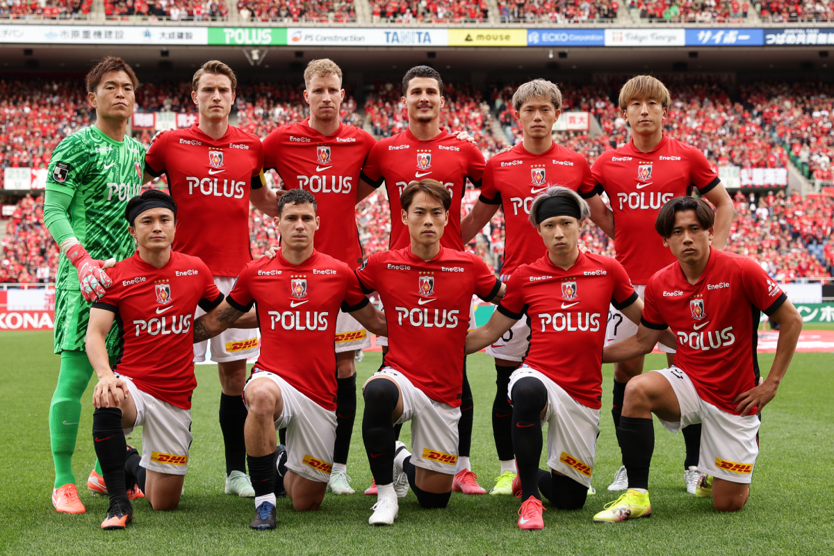 浦和レッズ (ウラワレッズ) サッカーユニフォーム メンズ SIZE L