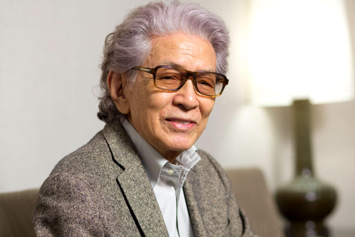 作家・五木寛之さんの肖像写真