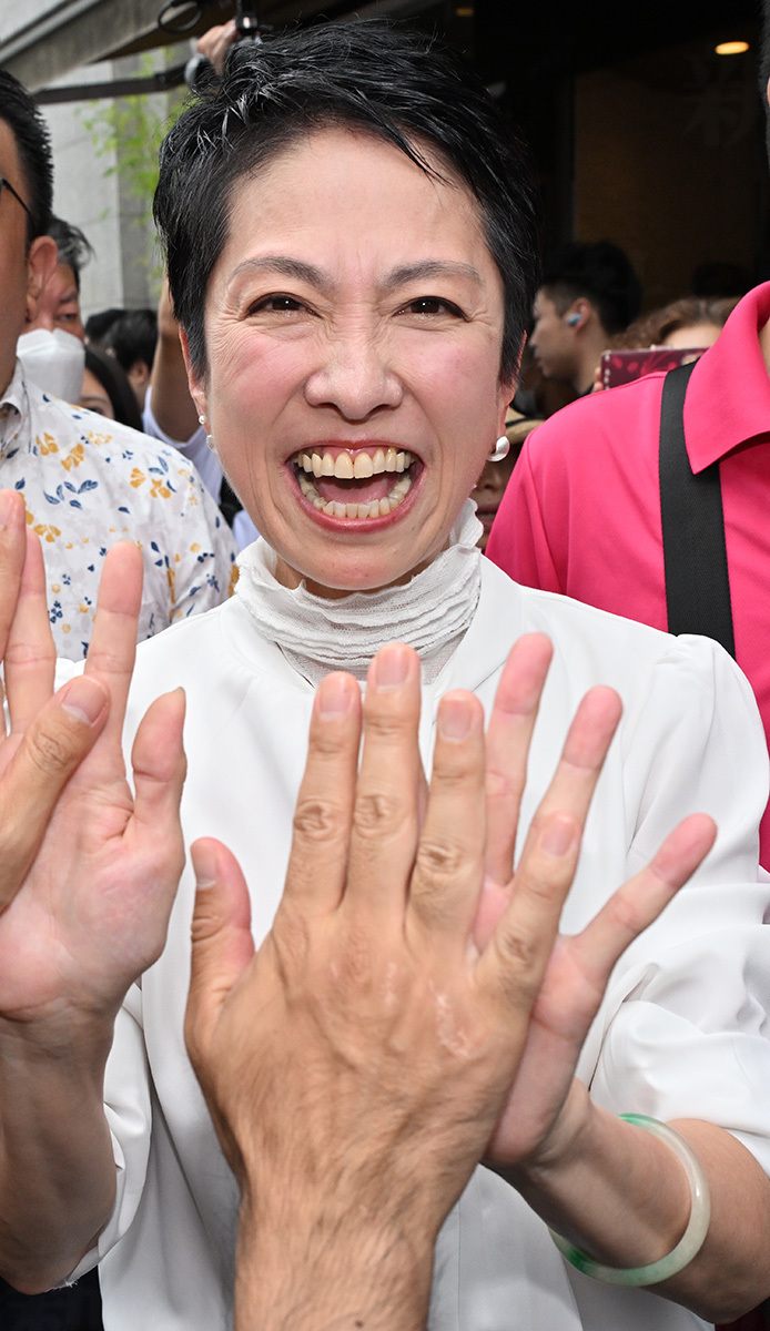参院選を控える蓮舫氏の現在の政治活動の様子