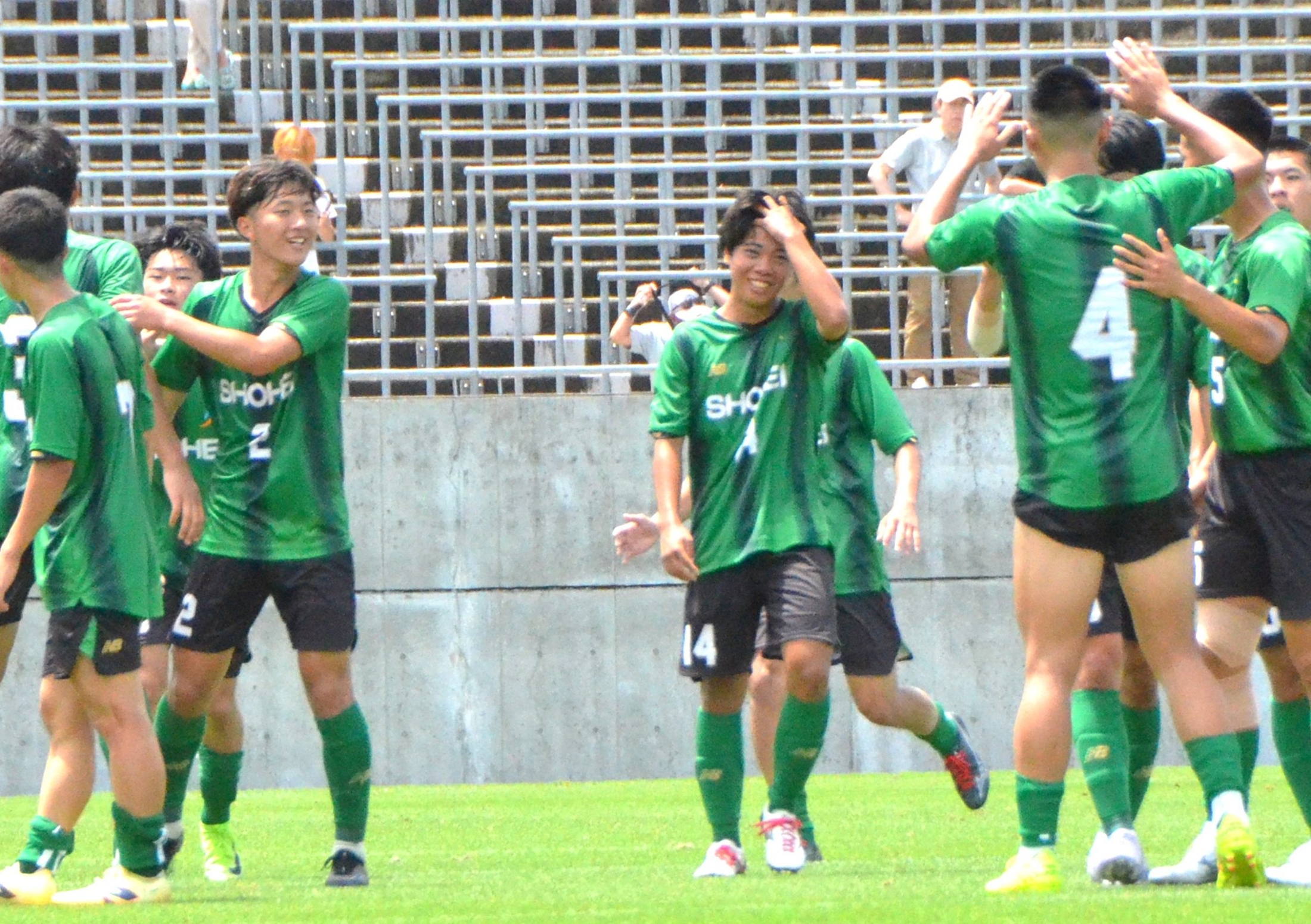 本大会で史上7校目の2連覇に挑む昌平（高校サッカードットコム