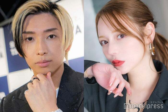 YouTuberヒカルさんと妻・進撃のノアさん、結婚発表時の写真