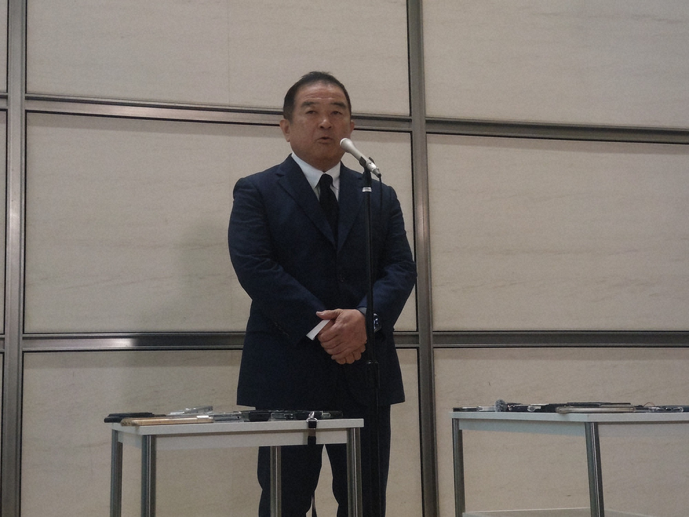 日本テレビの福田博之社長が国分太一さんの鉄腕DASH降板について説明する様子