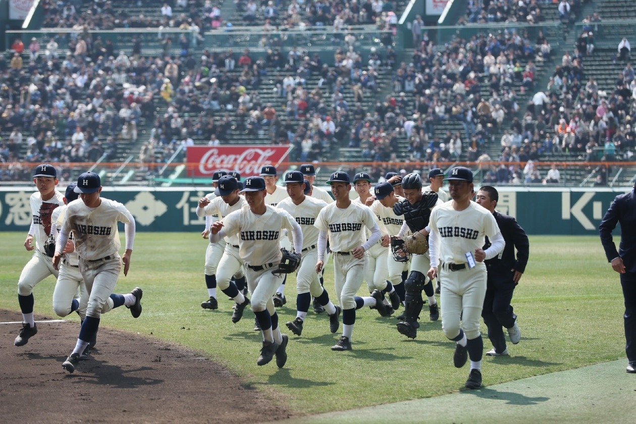 名門 広島商業 硬式野球部 実使用 グラコン サイズXO