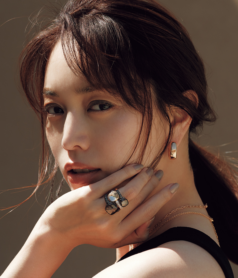 美品　ドゥロワー　蛯原友里さん着用　シルクコットン　ギャザースカート　36 美品 ドゥロワー 蛯原友里さん着用 シルクコットン ギャザー