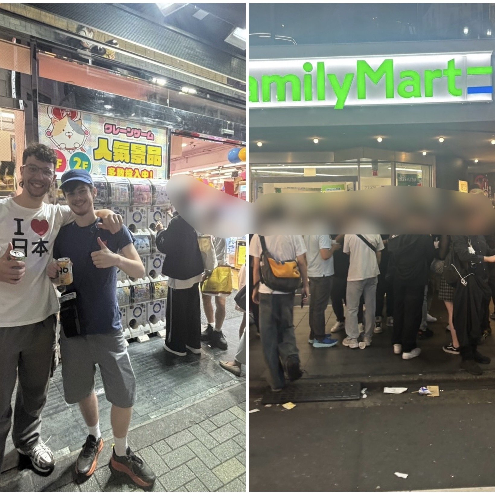 渋谷センター街で賑わう多くの外国人観光客。日本のインバウンド増加を象徴する光景。