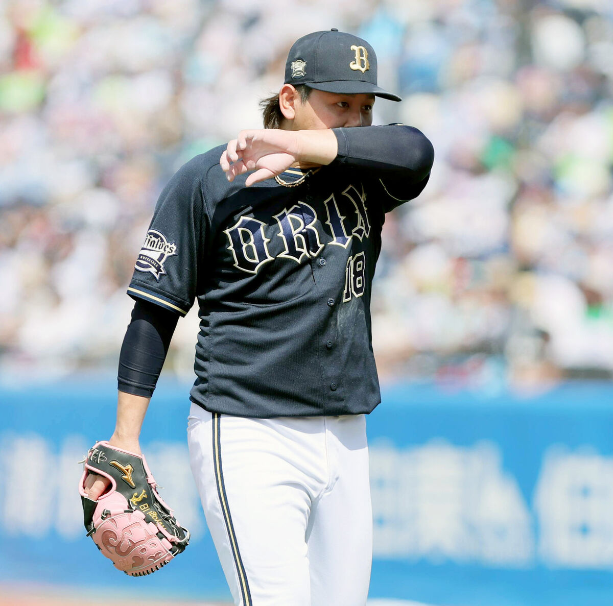 オリックス】エース宮城大弥が7回8安打2失点、7奪三振で降板
