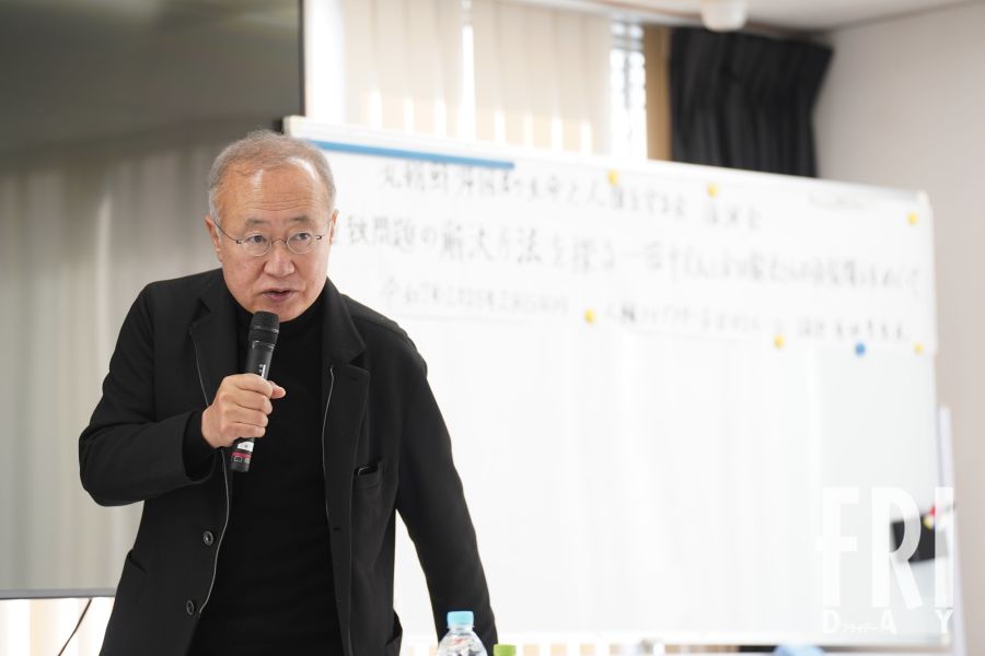 旧統一教会のスラップ訴訟に対抗し、反訴を提起したジャーナリスト有田芳生氏