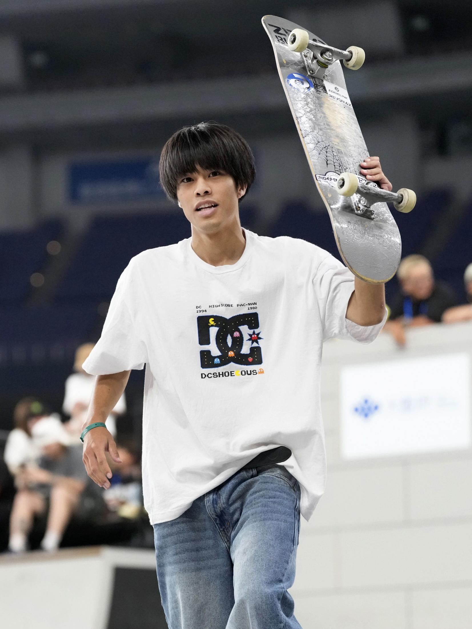 スケボー根附が初優勝 Xゲーム、四十住は2位（共同通信