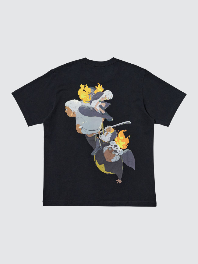 新品 ユニクロ  UT ヴァルドローム コラボ ワンピース ブラック S UNIQLO UT × ONE PIECE 25周年記念 コラボが2024年 7/22 発売