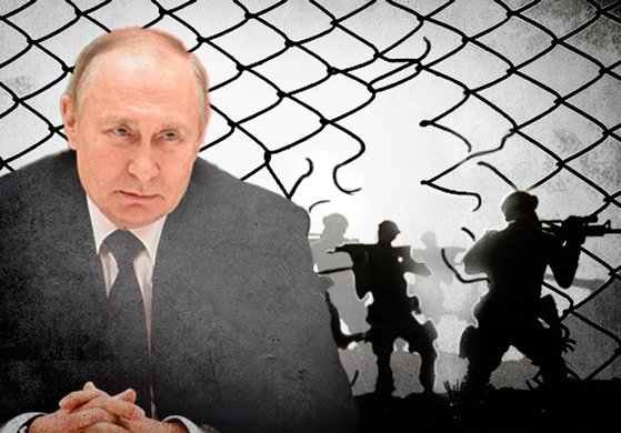 ロシア、解放したウクライナ軍人の腹部に「ロシアに栄光を」刻む