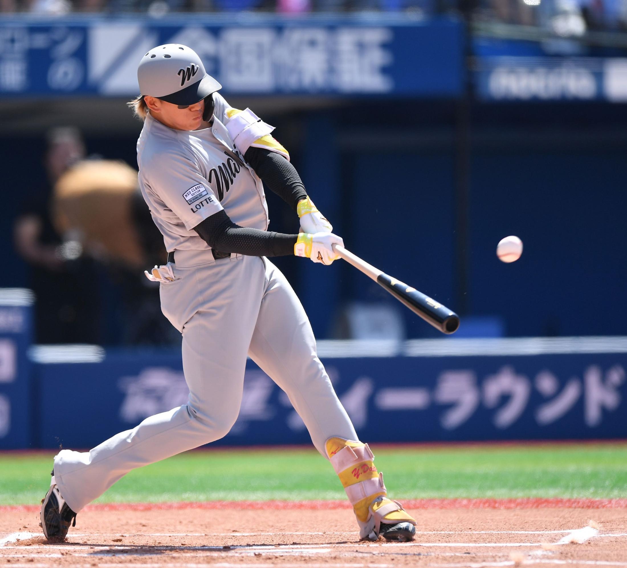 ロッテの4番・山本大斗は“和製メジャーリーガー”だ！（デイリー