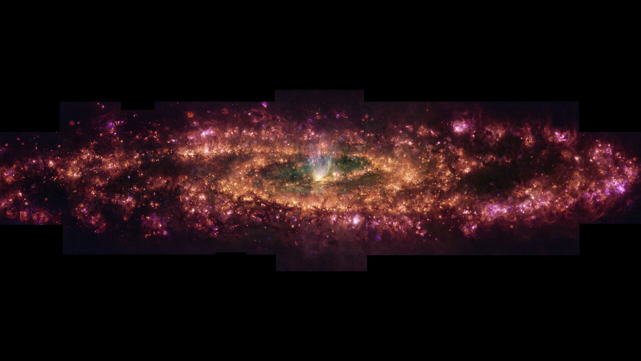 銀河の渦 まるで燃え立つ炎の渦 渦巻銀河「NGC 253」をVLTが観測（sorae