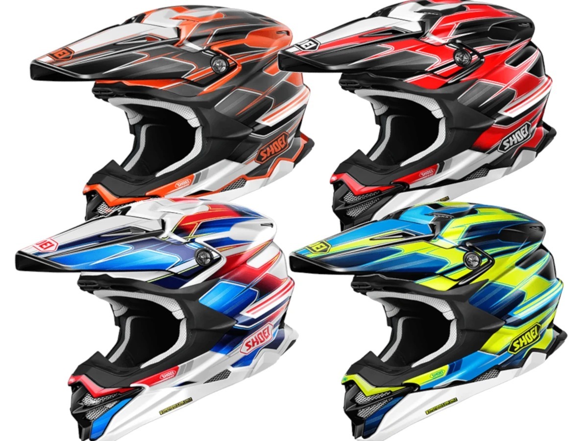 SHOEI VFX-WRに新グラフィック「SPARKLE」登場！ “きらめく