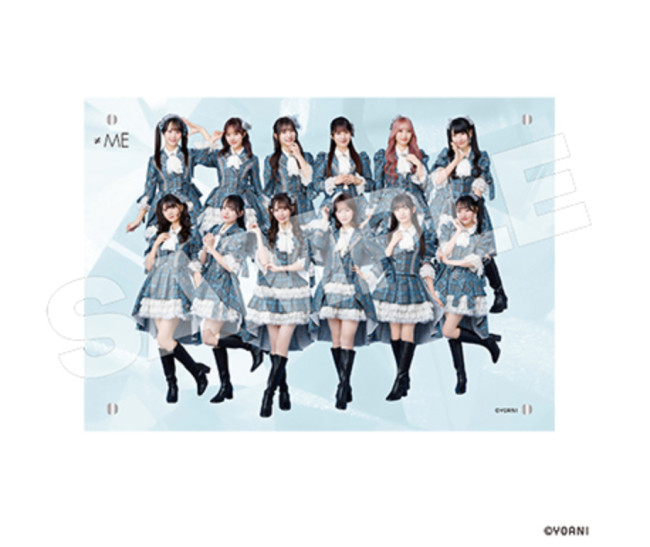 【新品】≠ME（ノットイコールミー）くじ　ビジュアルミラーパネル ≠ME“初のくじ”登場へ！ メンバーが大集合した「ビジュアル