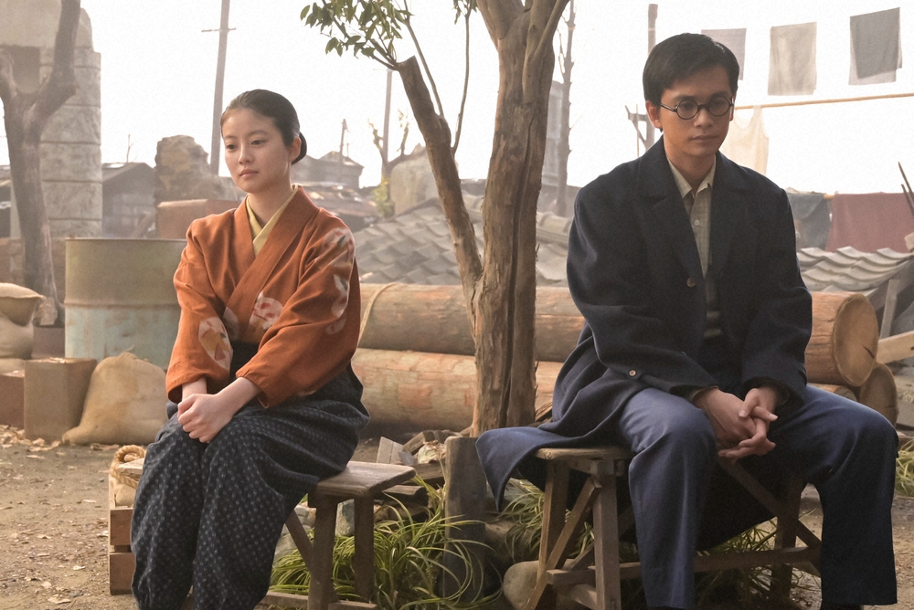 NHK連続テレビ小説「あんぱん」第63話、焼け野原で再会する若松のぶ（今田美桜）と柳井嵩（北村匠海）の感動的なシーン