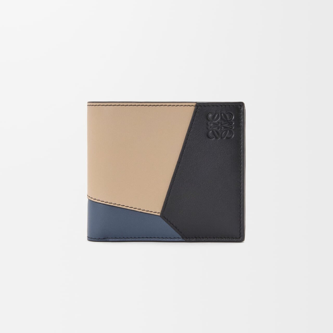 ◆LOEWE 最新作◆テクスチャードレザー ツートンカラー財布◆ ロエベ」で夏のボーナスで買うべきレザーウォレットは大人カラー