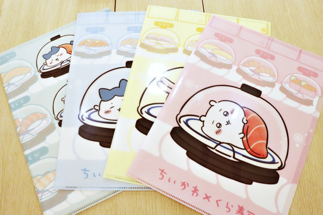 ちいかわ』×「くら寿司」一足先に実物レポ！ 寿司グッズ＆初の
