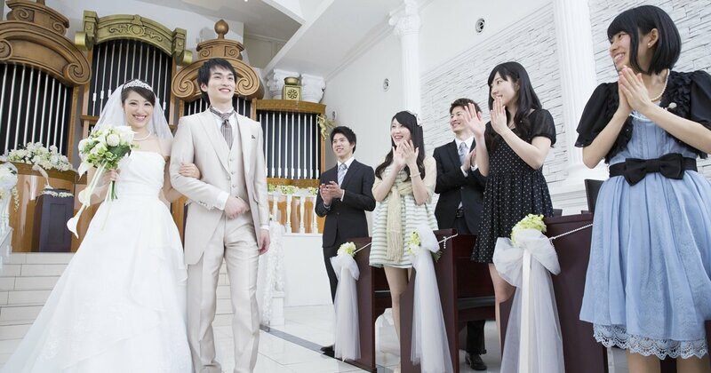 結婚式での音楽使用のイメージ