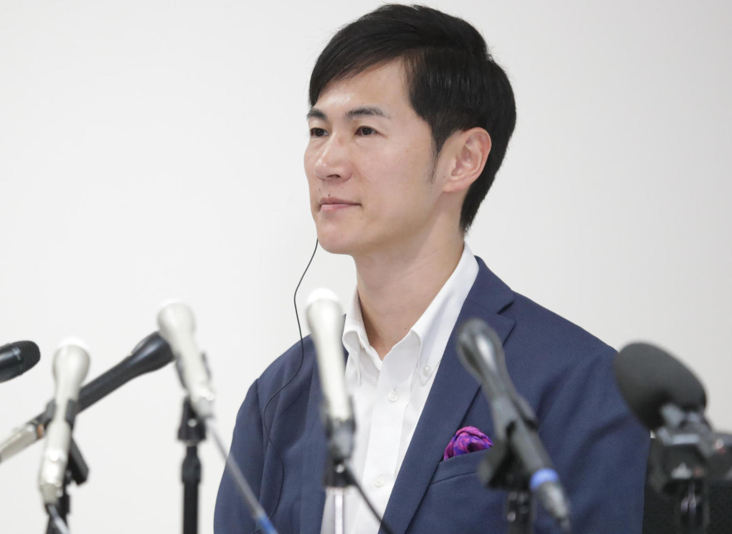 都議会議員選挙後、「再生の道」を離れることを発表した鳥海彩氏の写真