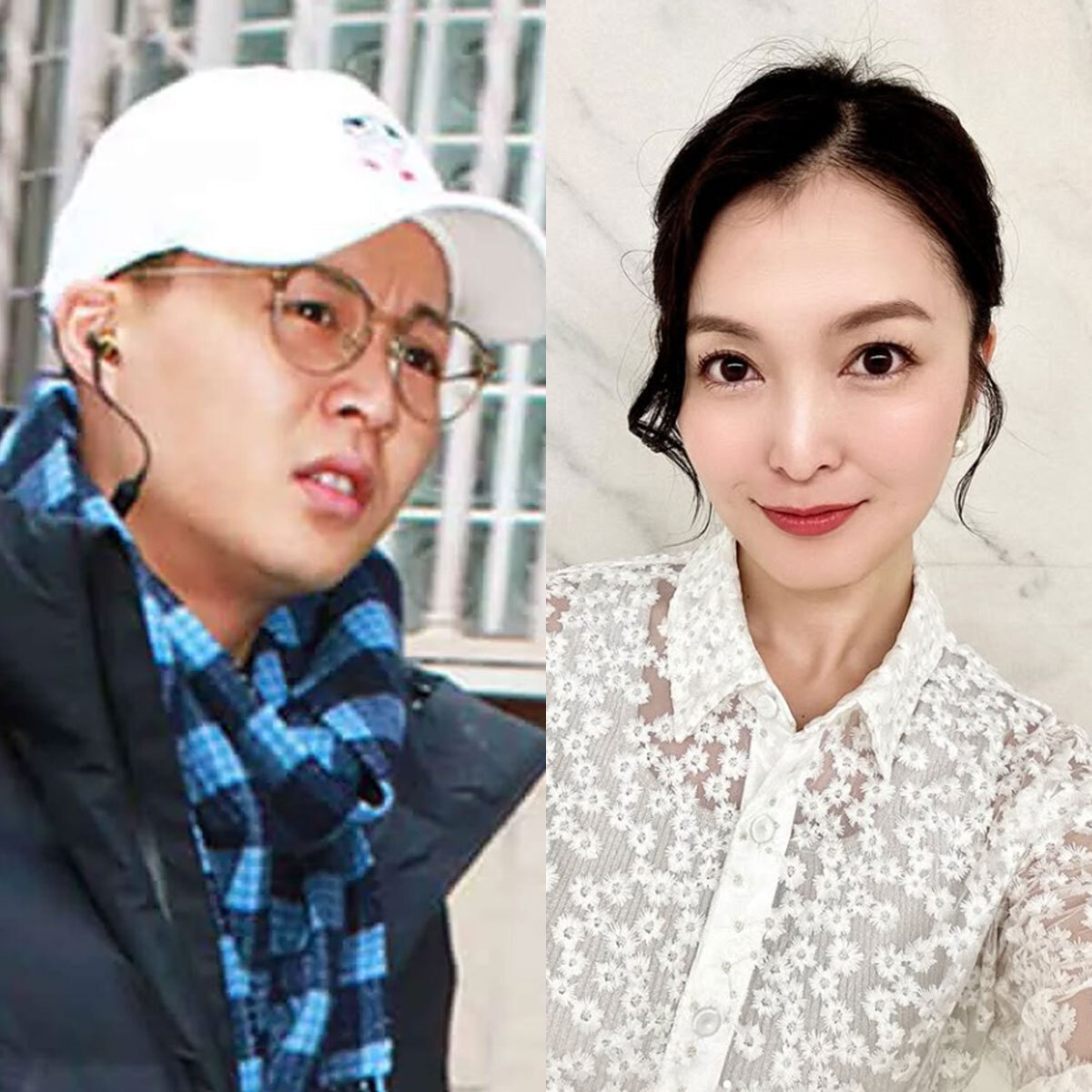 靴職人・花田優一氏と元テレビ東京アナウンサー・福田典子氏の顔写真