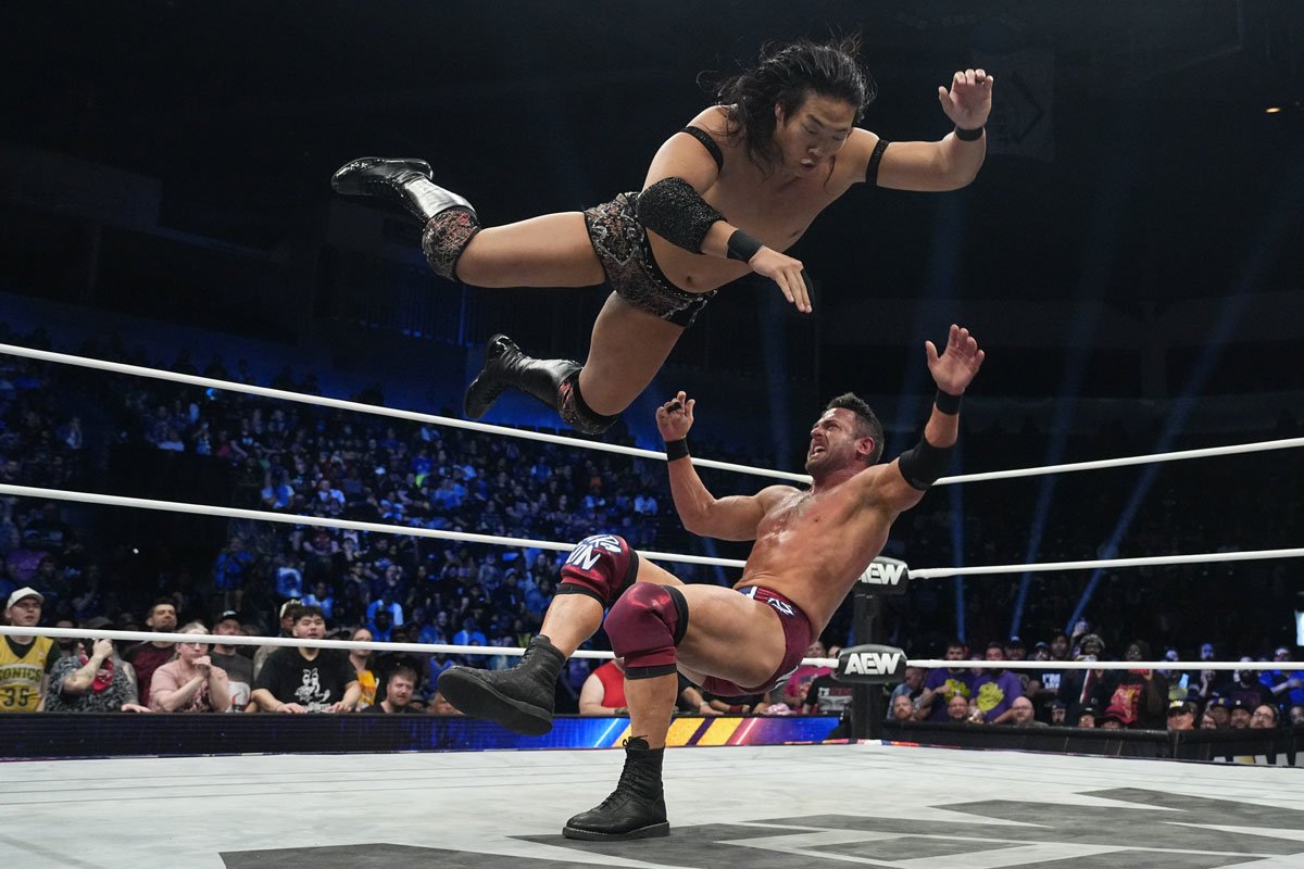 AEW】竹下幸之介が旧敵オカダ・カズチカと〝一時休戦