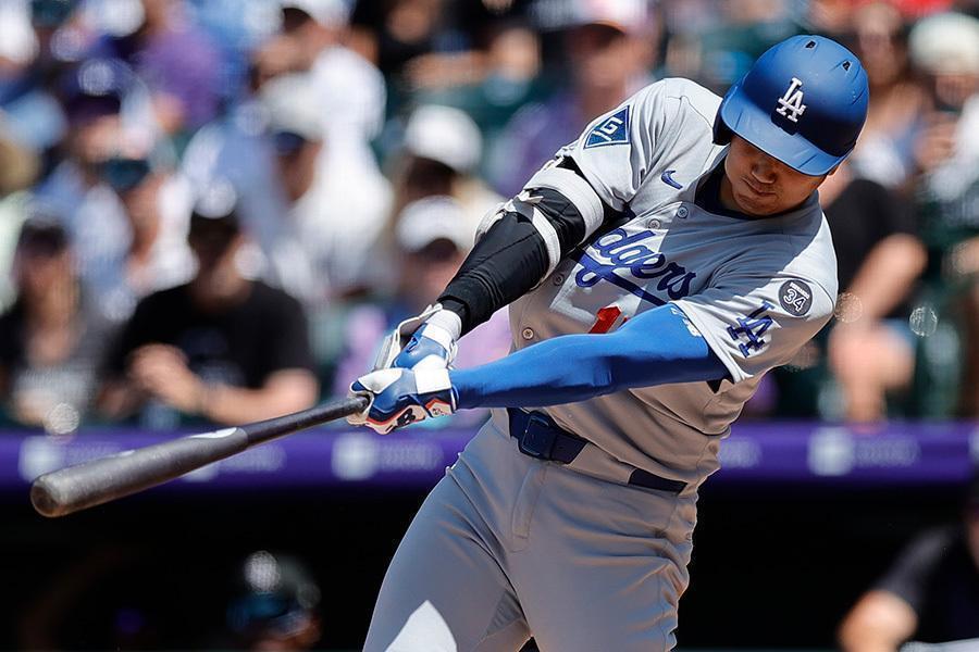 大谷翔平が“打者天国”で2戦ぶり28号 ブルペンの同僚が捕球