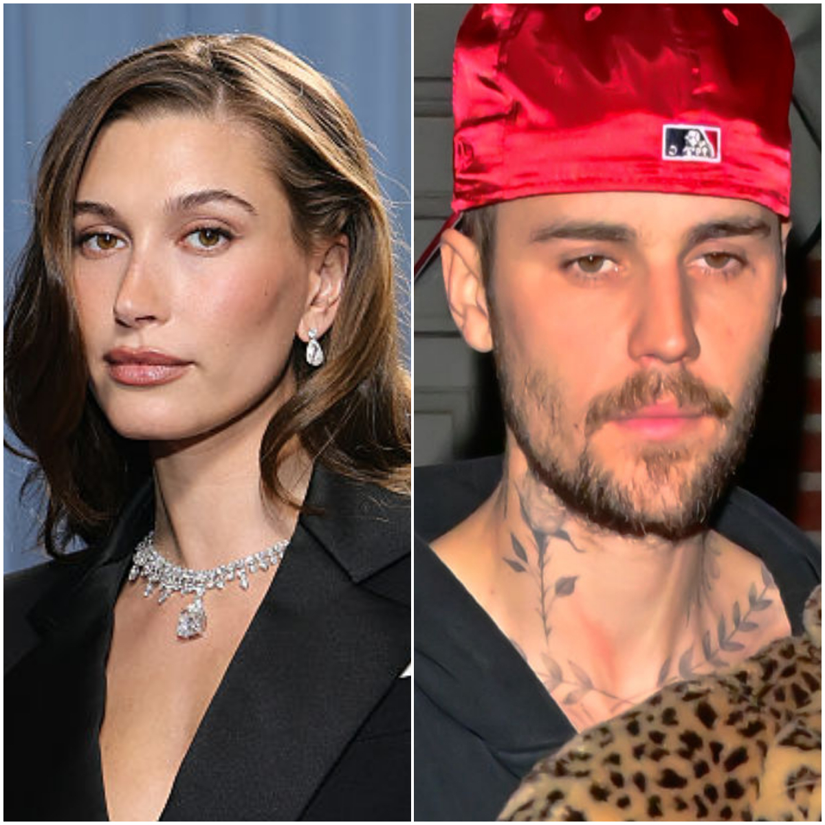 ジャスティン・ビーバーと妻ヘイリーのツーショット写真