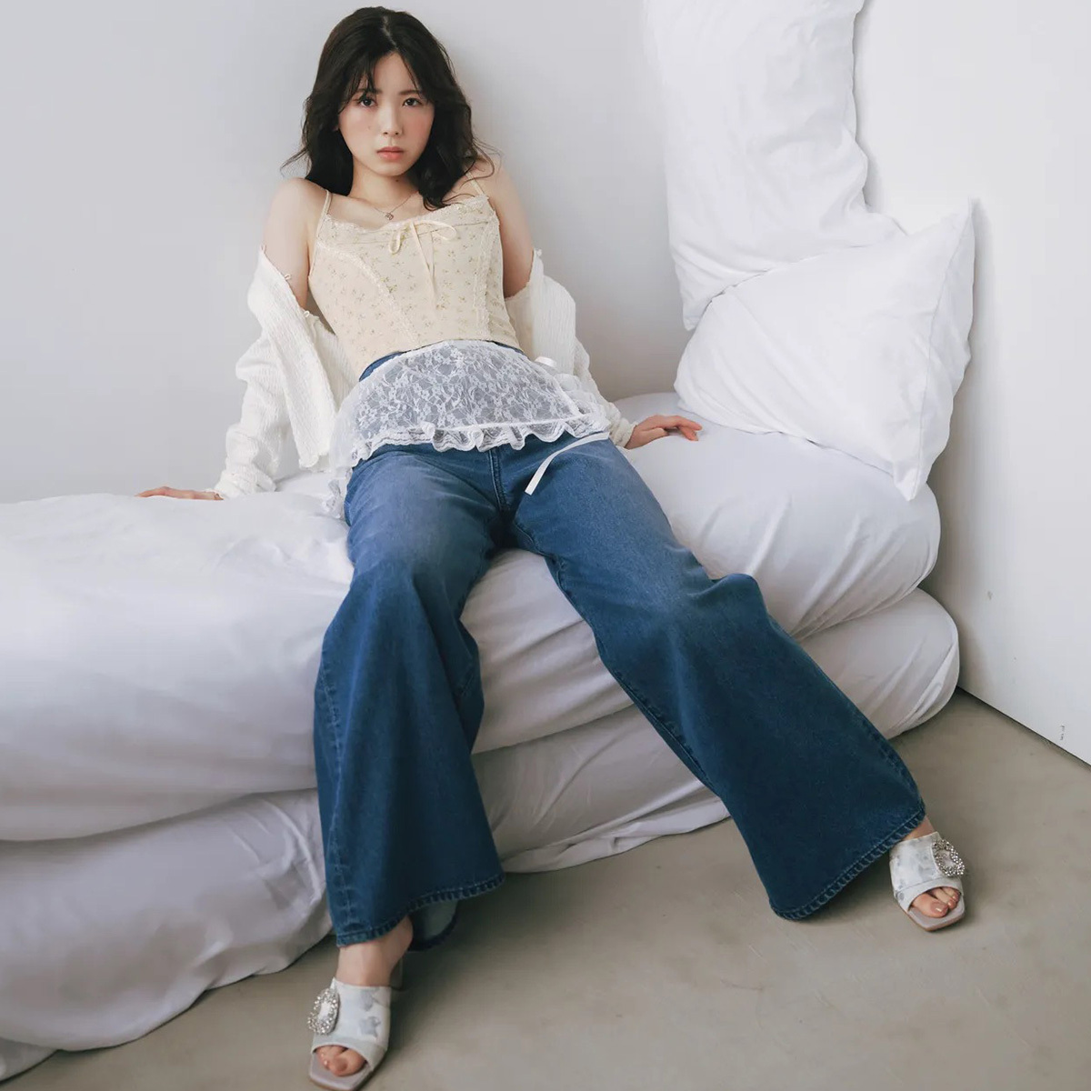 乃木坂46筒井あやめがこの夏に着たいスタイル♡ 甘さにひねりを