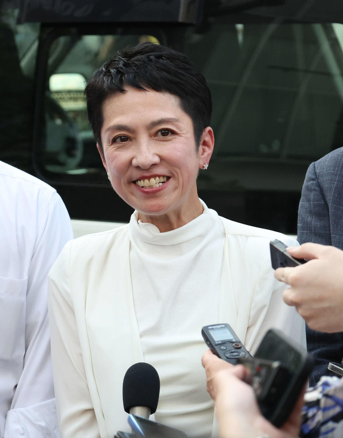蓮舫氏、国政復帰へ参院選比例で出馬表明 都知事選後の心境、批判への思い語る