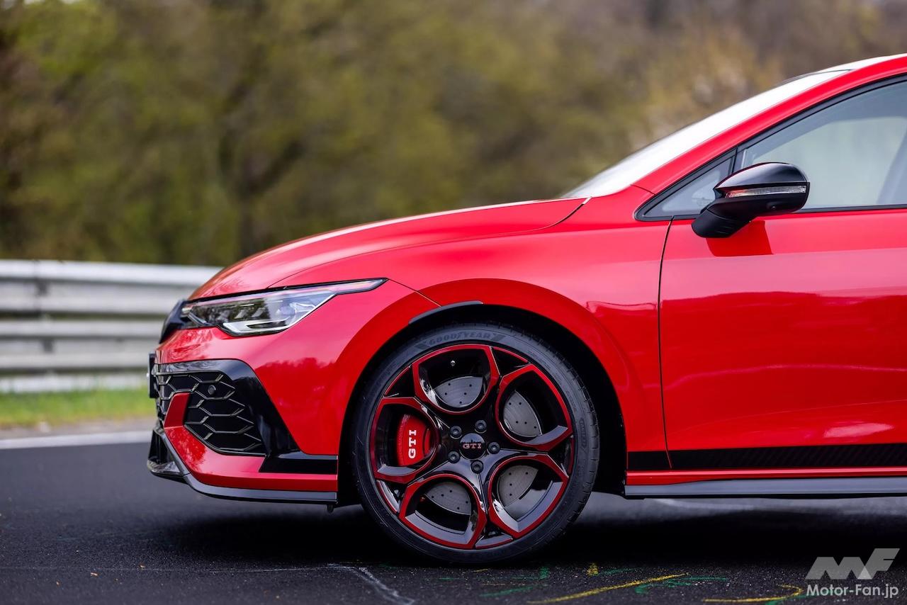 VW ゴルフ GTI エディション50の外観、50周年記念限定モデル