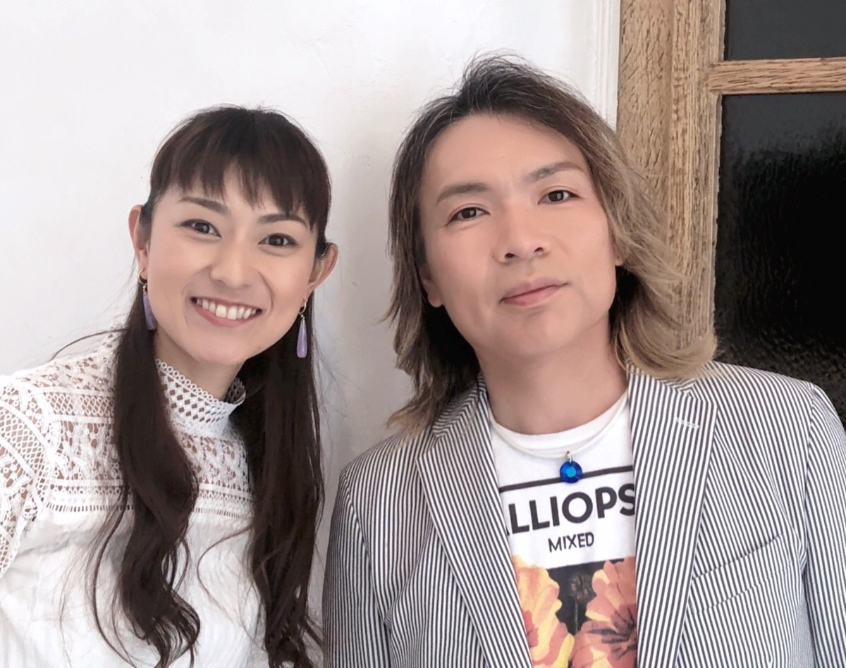 石黒彩さんと真矢さんの結婚25周年記念ウエディングフォト