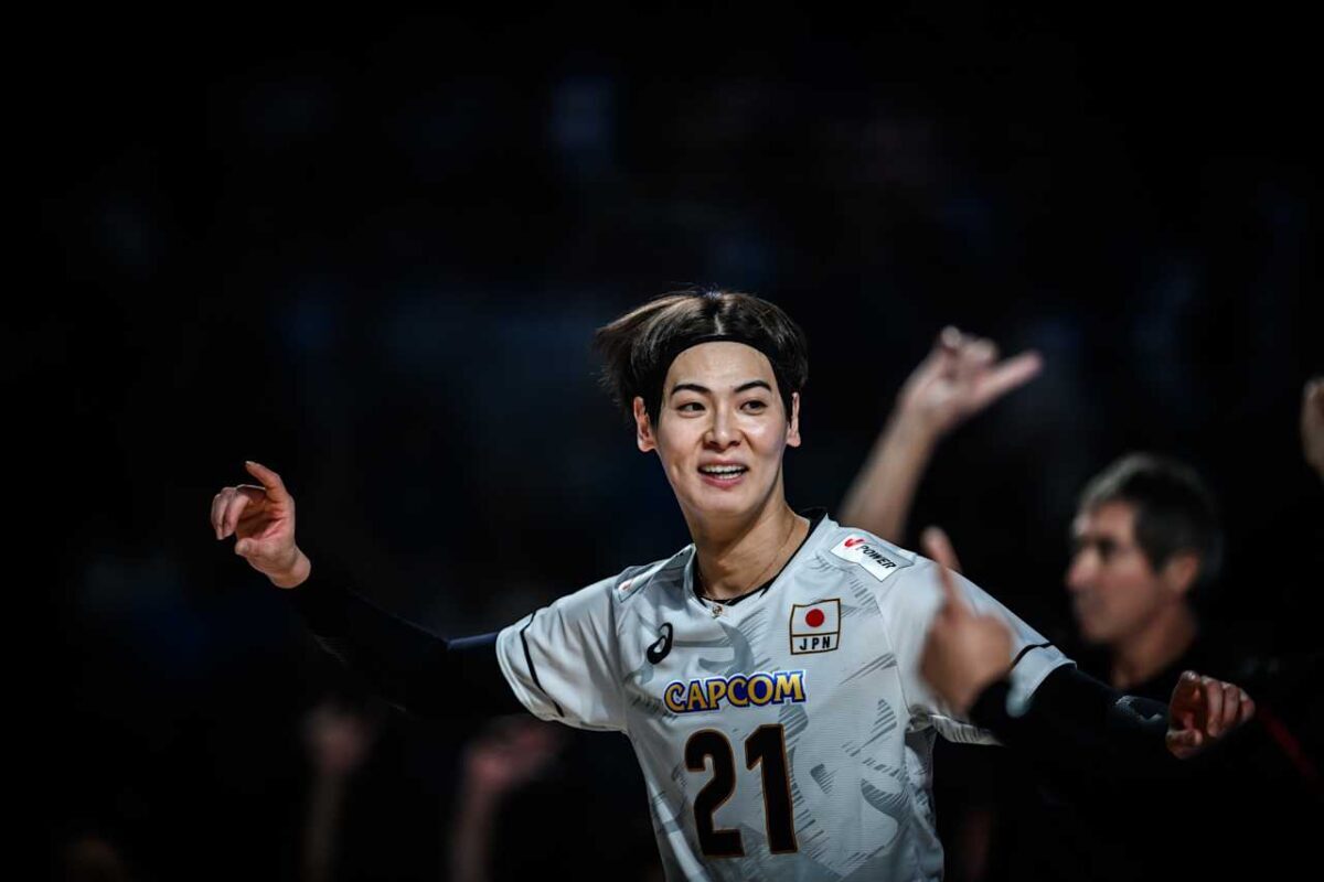 日本代表　ユニフォーム　永露選手 AVC MEN'S CHAMPIONS LEAGUE JAPAN 2025 セッター #永露元稀
