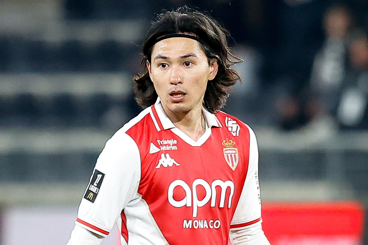 24-25 フランス リーグアン モナコ 南野拓実 レプリカ