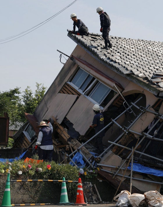 昨年、同じ鹿児島県内で地震があった大崎町の風景