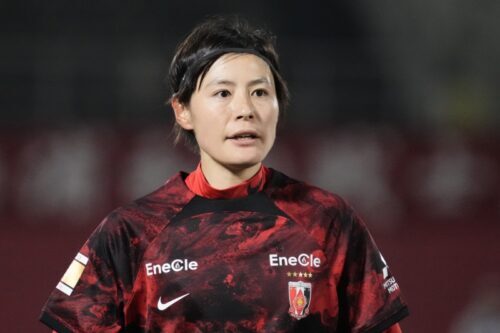 浦和レッズレディース2021 プレシーズンマッチユニフォーム 猶本