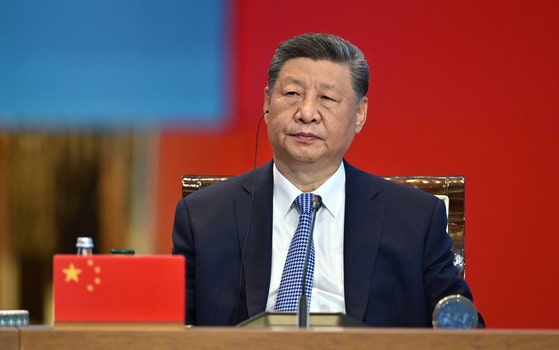 カザフスタン・アスタナでの中国－中央アジア５カ国首脳会談に出席する習近平国家主席