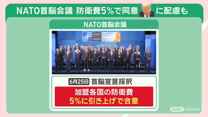 2024年に行われたNATO首脳会議での加盟国首脳ら