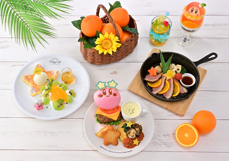 カービィカフェ 8点セット カービィカフェ】今年の夏のカービィカフェは “オレンジ” が