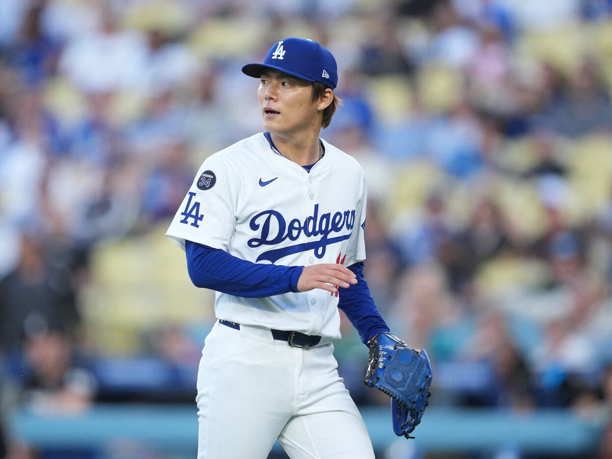 【メジャー移籍後初&バッジ付き】山本由伸　ボブルヘッド 古典 ボブルヘッド人形 6月13日球場配布 MS】山本由伸 2024年