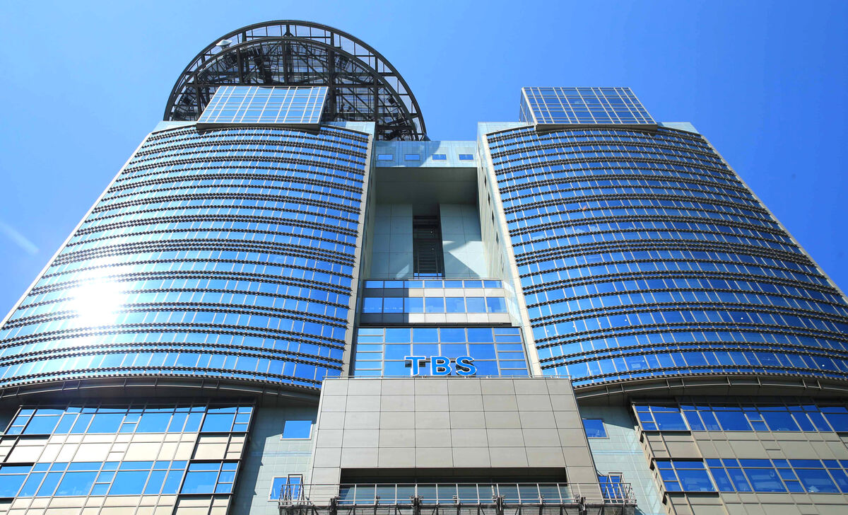 TBS定例社長会見での林慎太郎社長