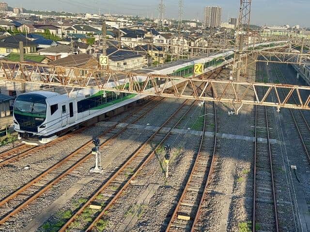 JR東日本 幕張車両センターに停車中の車両