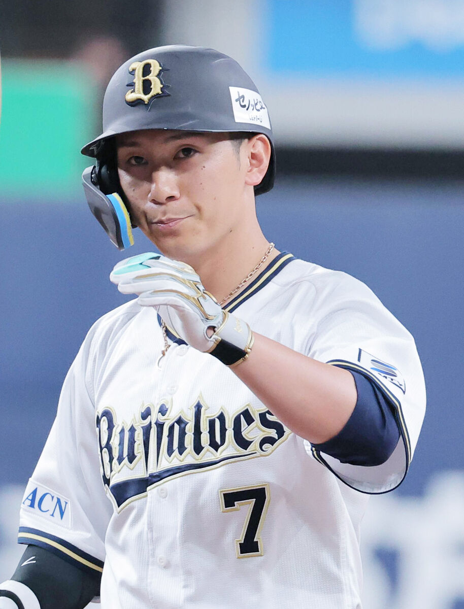オリックスバファローズ 西川龍馬 ハイクオリティユニフォーム