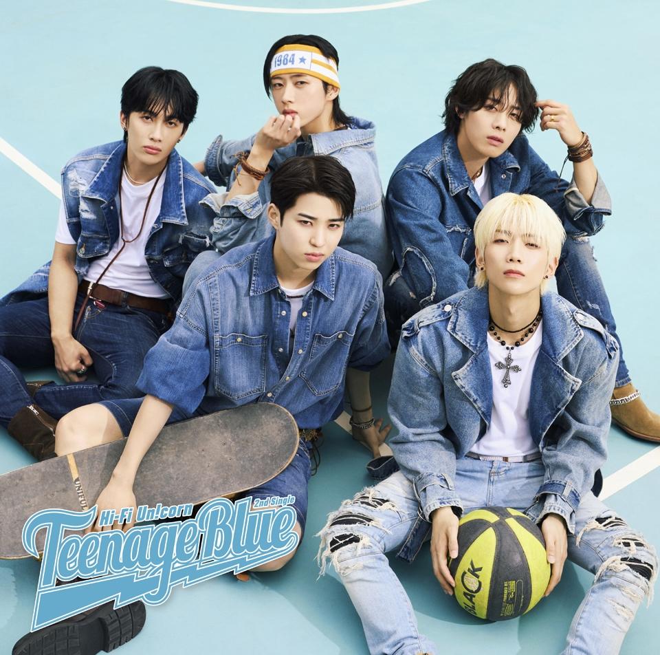 Hi-Fi Un!corn、2ndシングル「Teenage Blue」ジャケット写真を