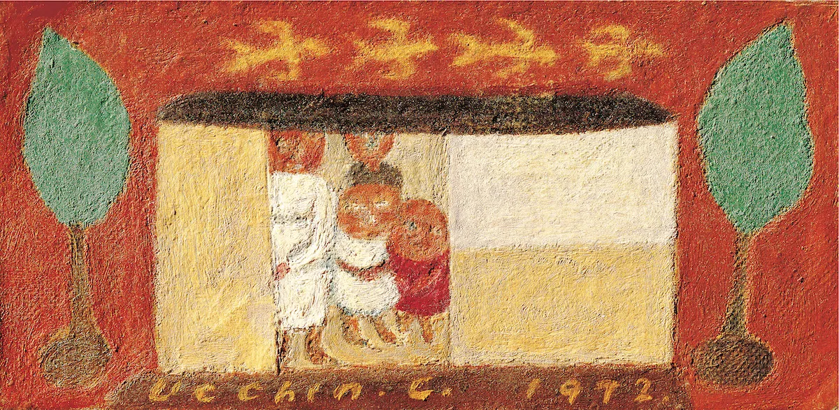 版画 黄宇哲 麗しき世上 現代アート 韓国作家 大韓民国作家 絵画